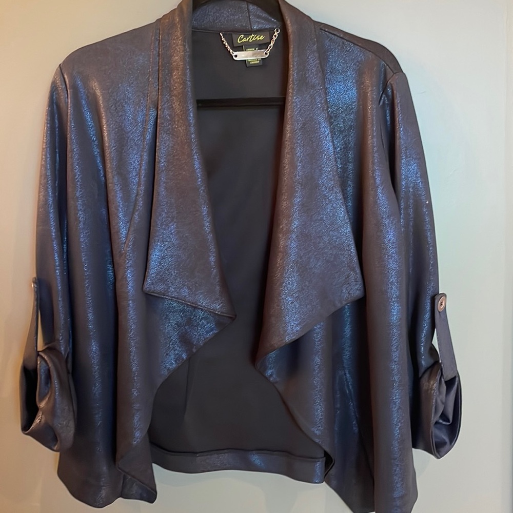 Gorgeous metallic black jacket